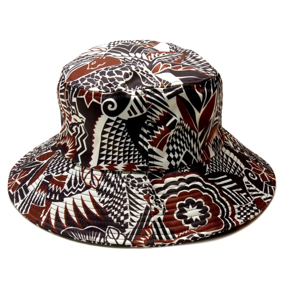 *NWT* WYETH FLORAL BUCKET HAT WITH TIES